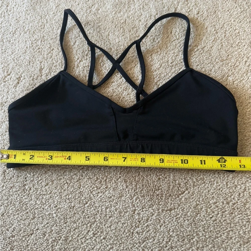Alo yoga black sports Bra Size S